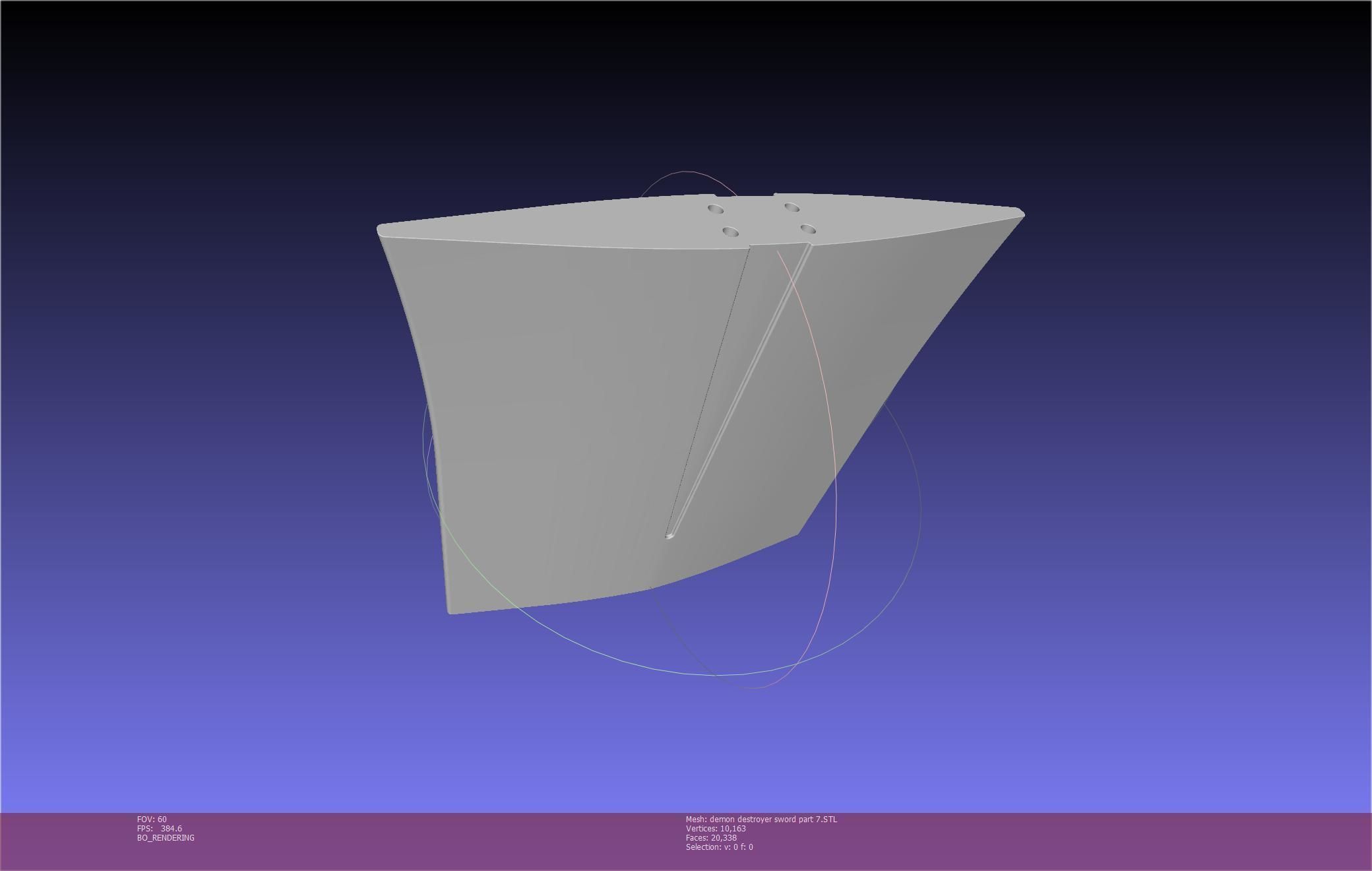 Black Clover Demon Destroyer Sword Printable Assembly 3D print model_112