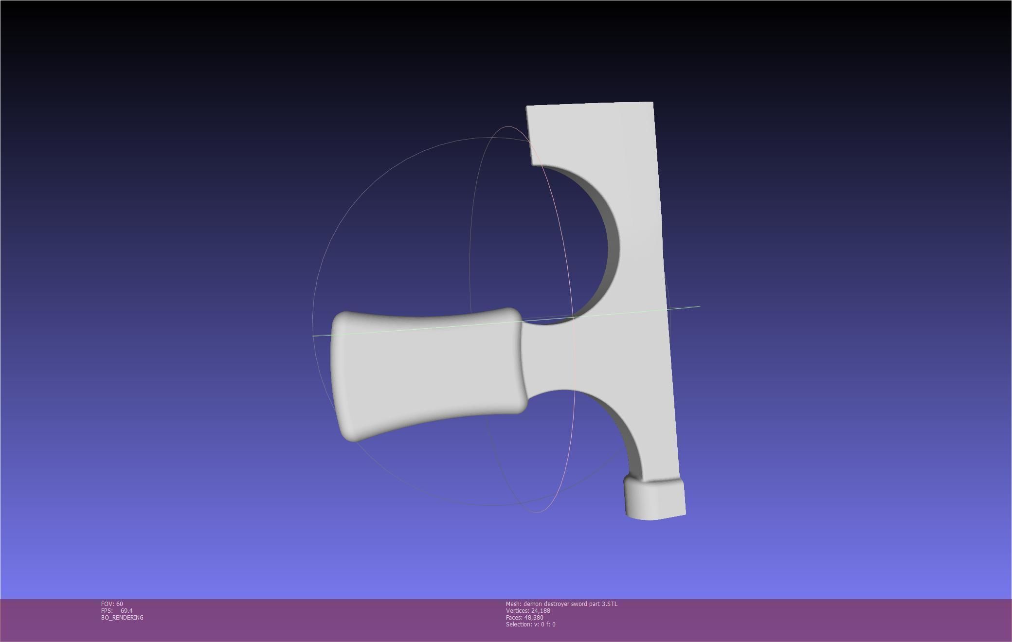 Black Clover Demon Destroyer Sword Printable Assembly 3D print model_84