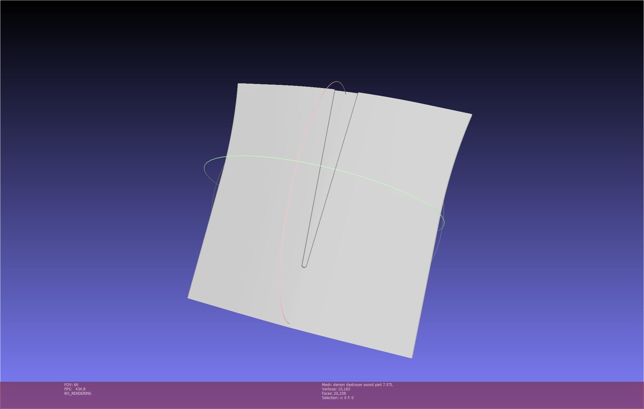 Black Clover Demon Destroyer Sword Printable Assembly 3D print model_115