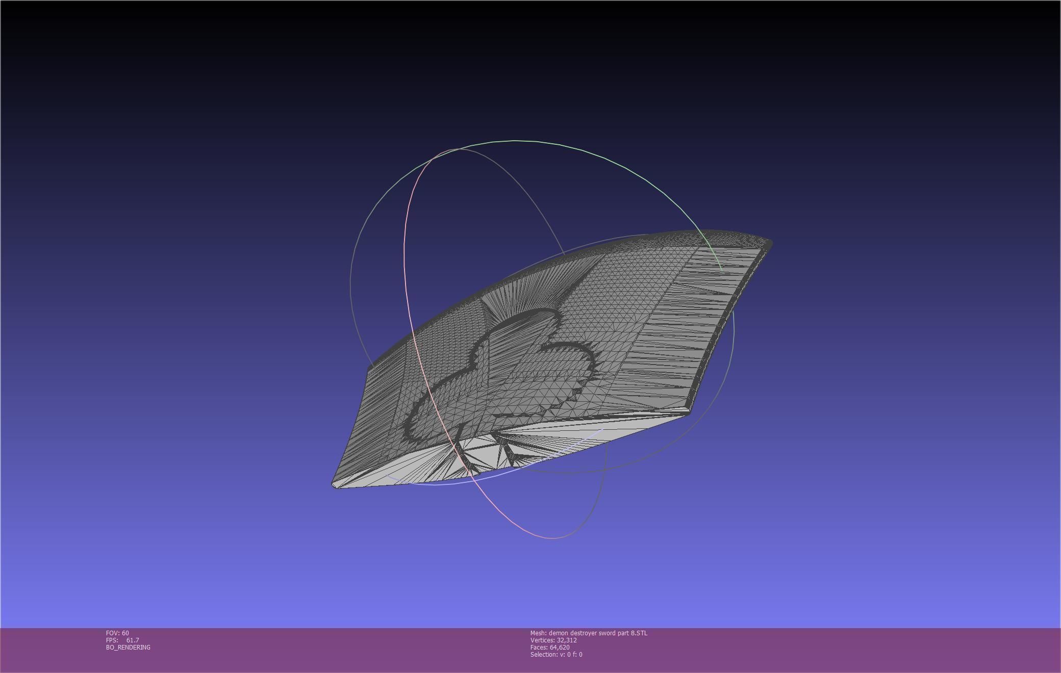 Black Clover Demon Destroyer Sword Printable Assembly 3D print model_118