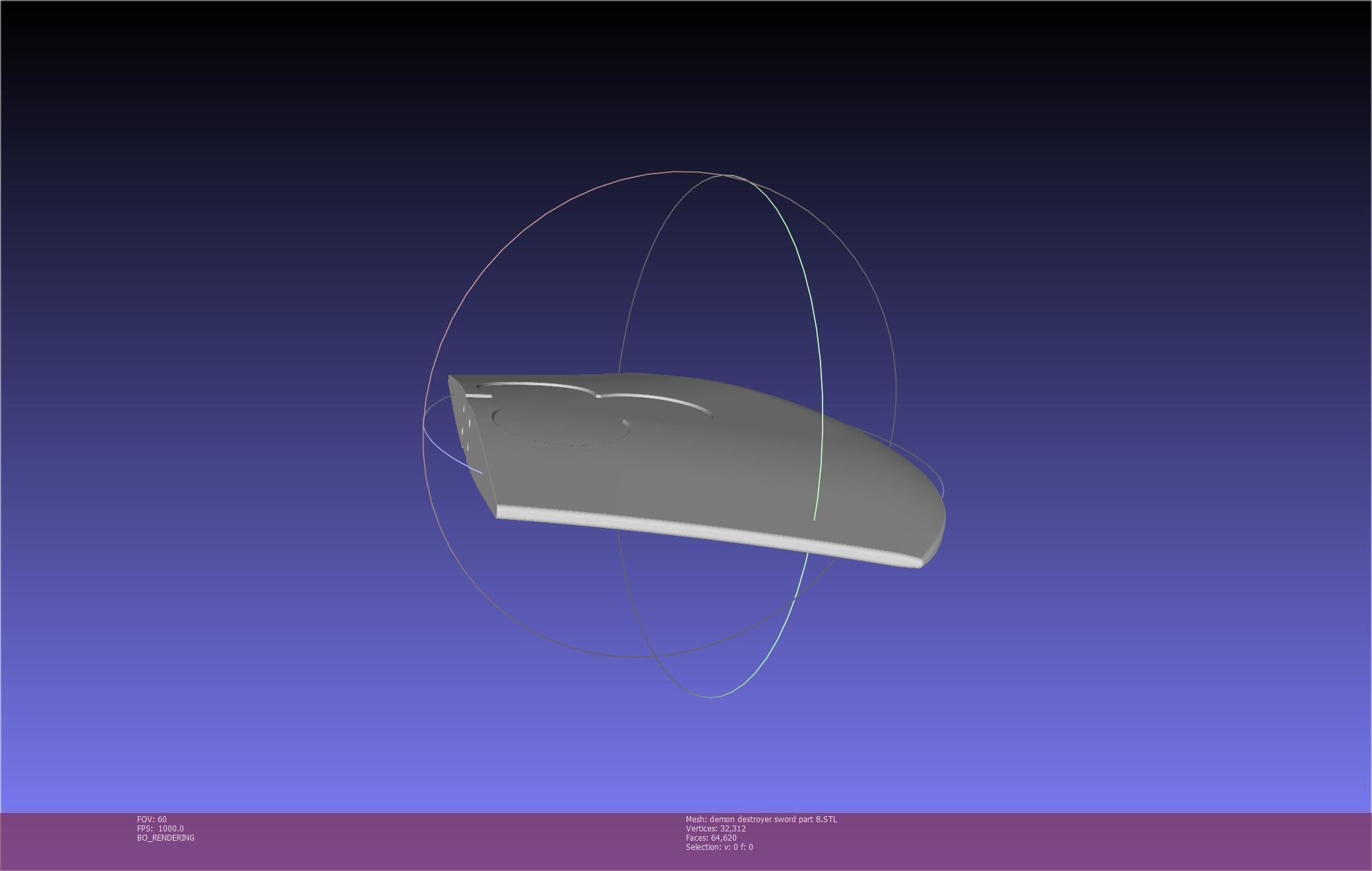 Black Clover Demon Destroyer Sword Printable Assembly 3D print model_129