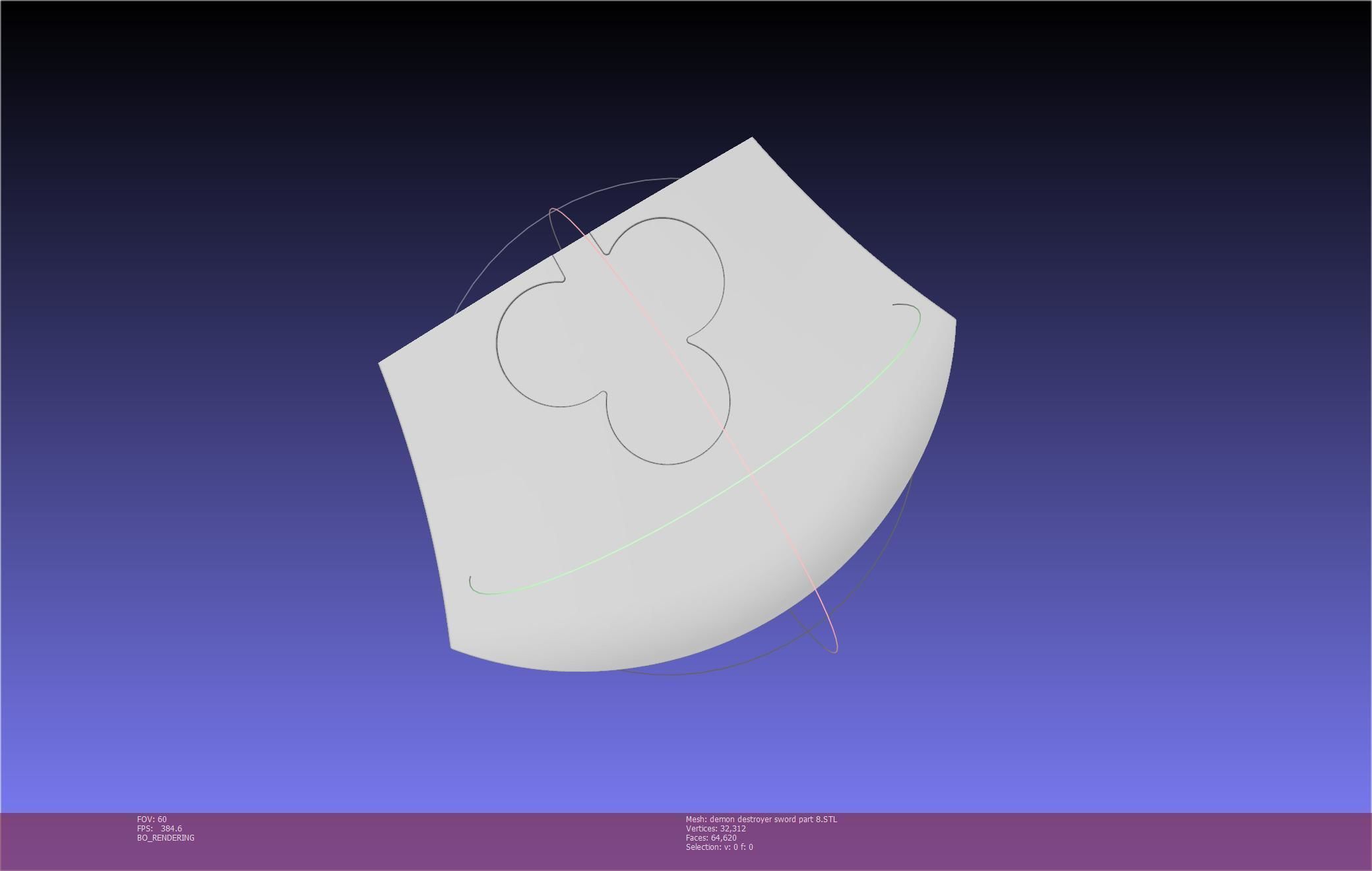 Black Clover Demon Destroyer Sword Printable Assembly 3D print model_132