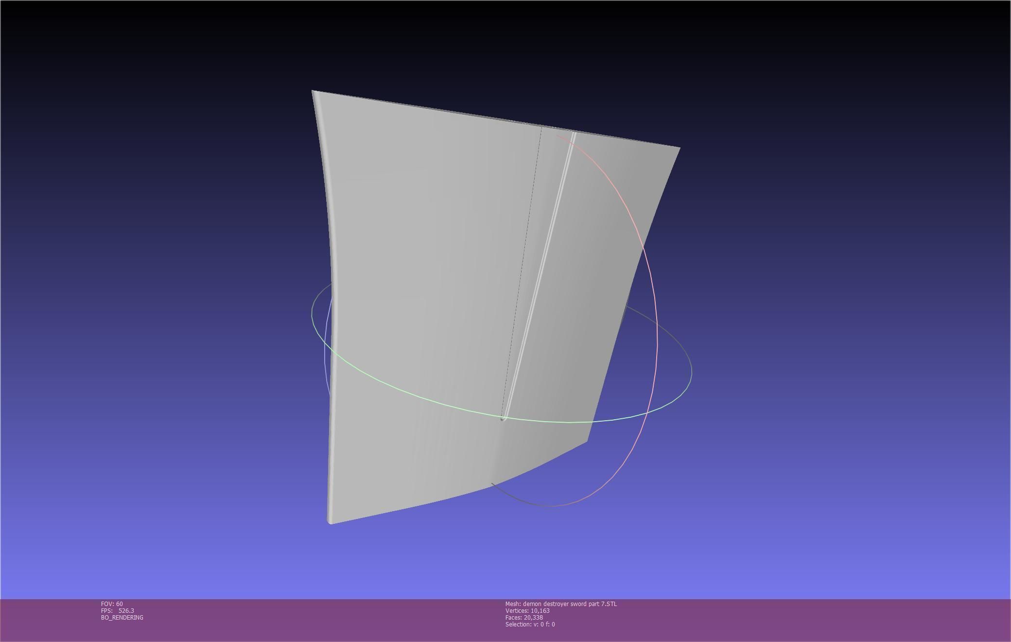 Black Clover Demon Destroyer Sword Printable Assembly 3D print model_114