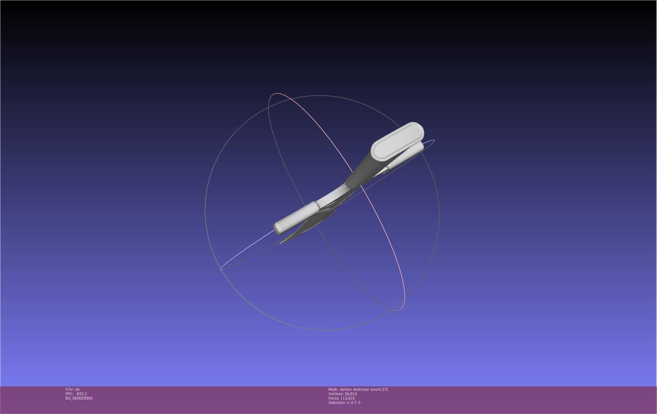 Black Clover Demon Destroyer Sword Printable Assembly 3D print model_30