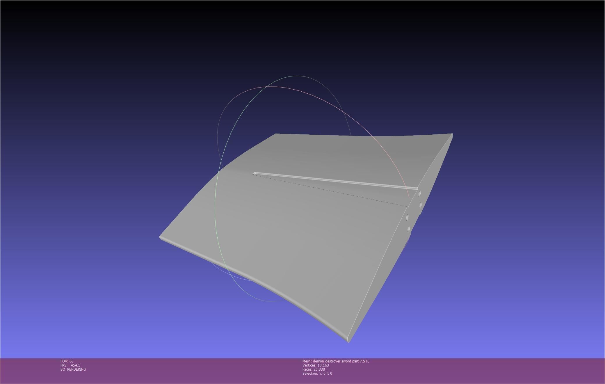 Black Clover Demon Destroyer Sword Printable Assembly 3D print model_117