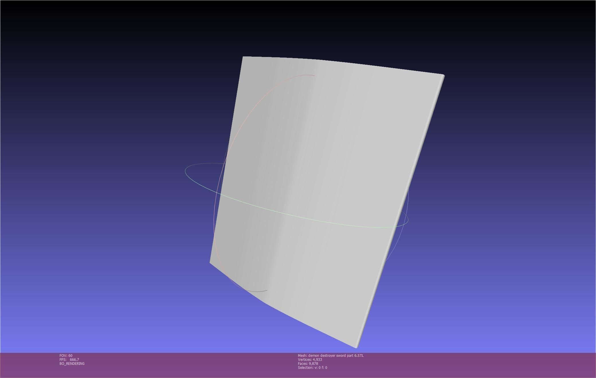 Black Clover Demon Destroyer Sword Printable Assembly 3D print model_104