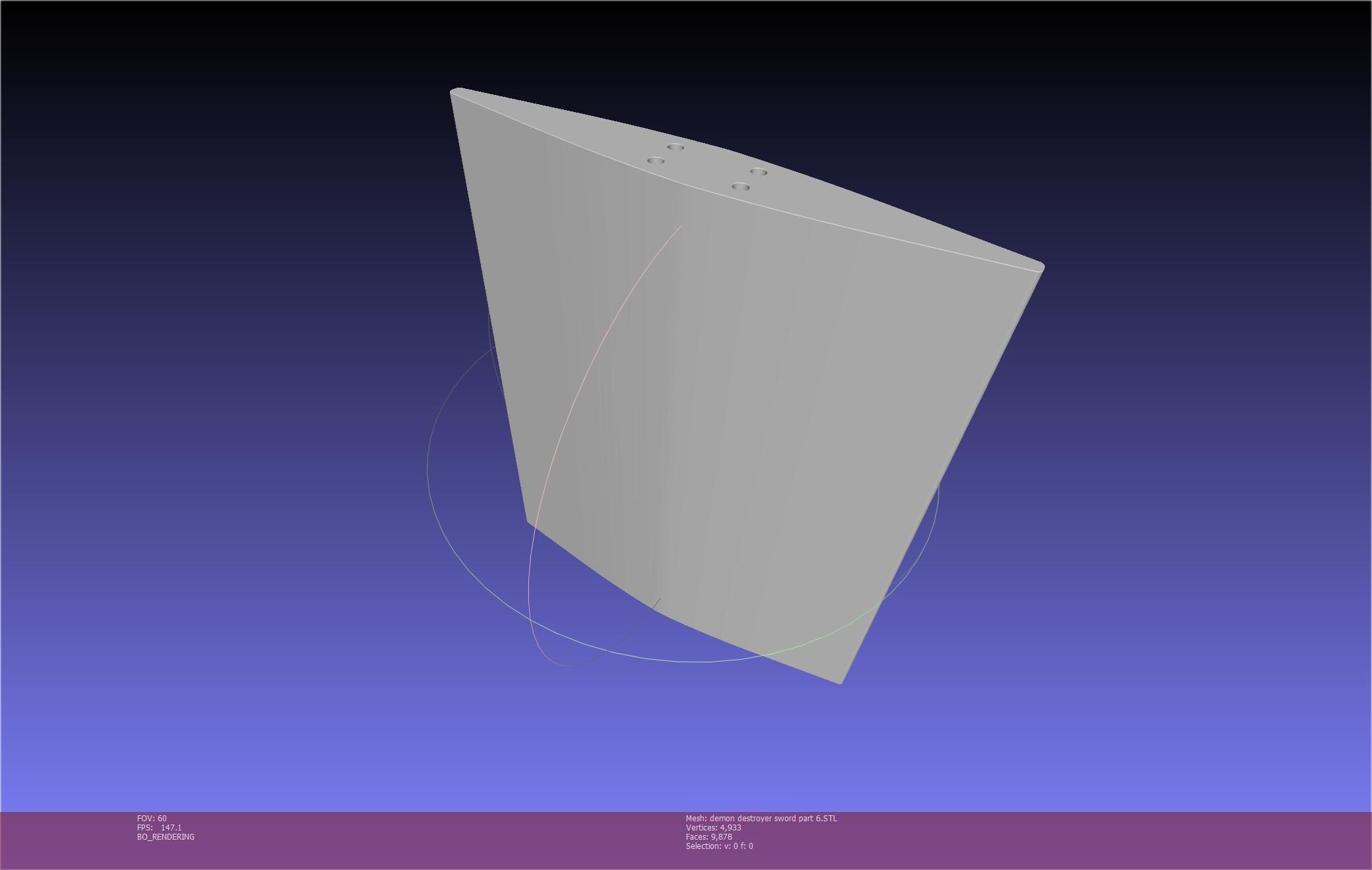 Black Clover Demon Destroyer Sword Printable Assembly 3D print model_105