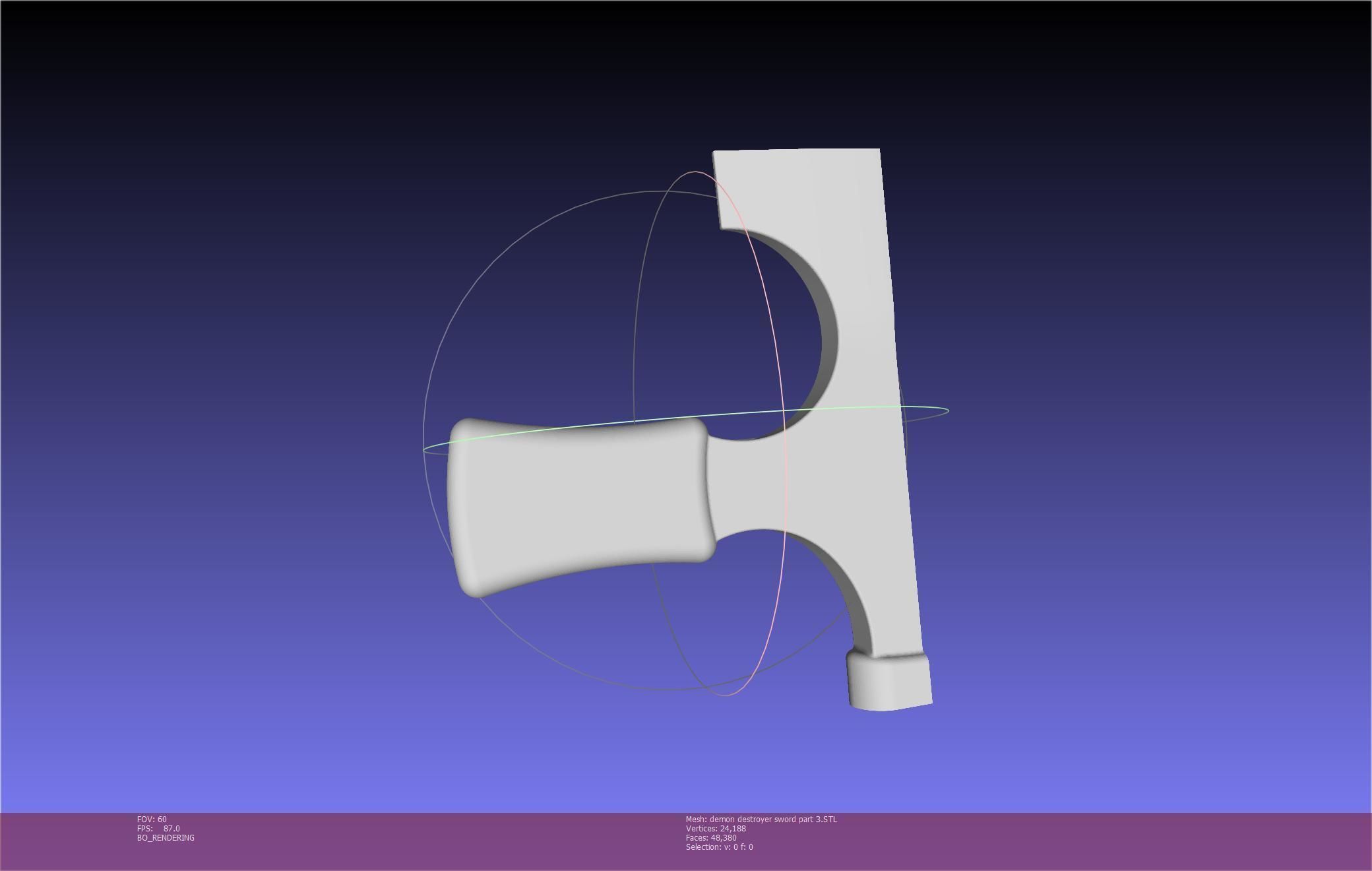 Black Clover Demon Destroyer Sword Printable Assembly 3D print model_88