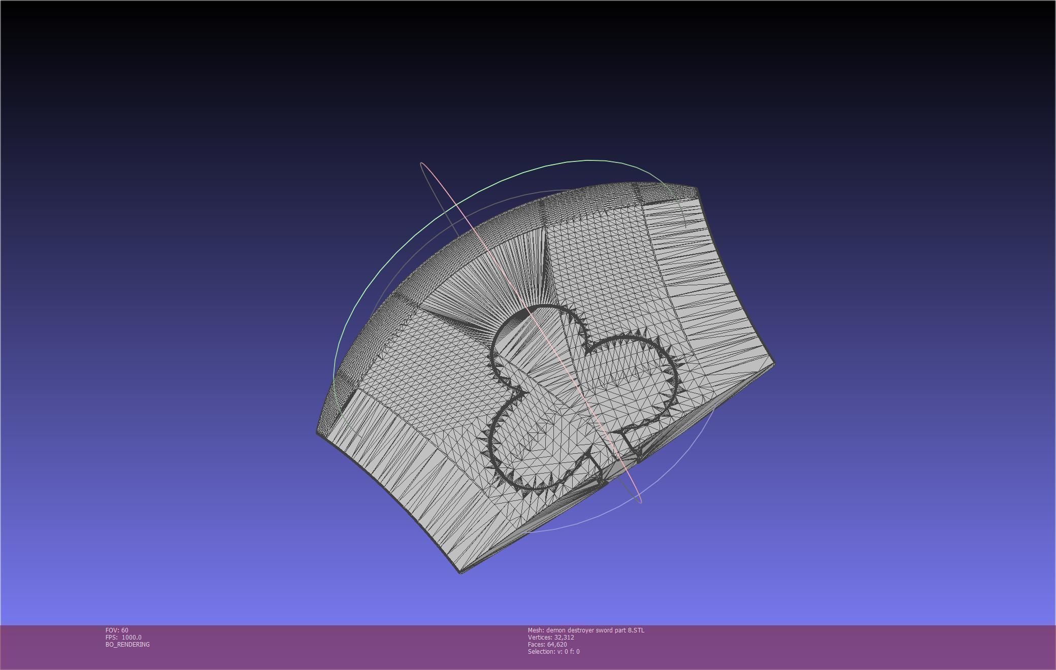 Black Clover Demon Destroyer Sword Printable Assembly 3D print model_124