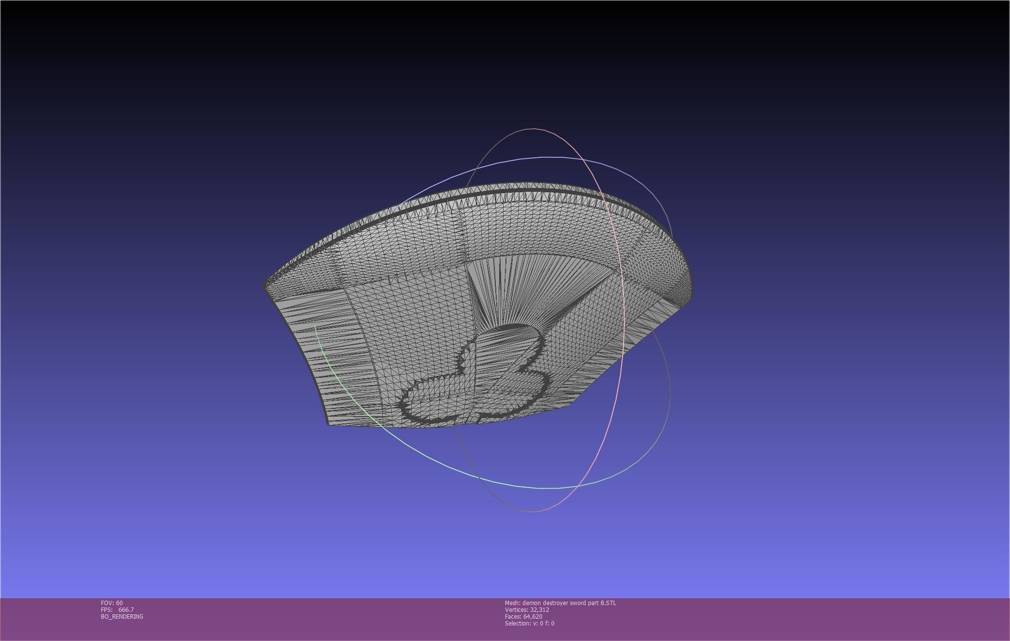 Black Clover Demon Destroyer Sword Printable Assembly 3D print model_121