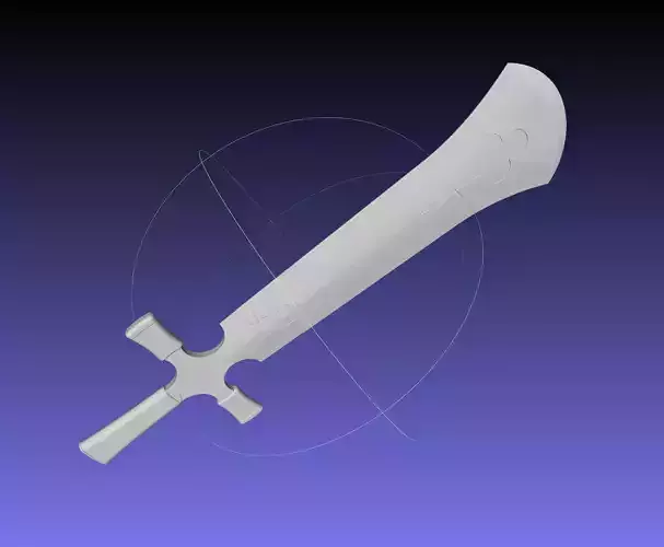 Black Clover Demon Destroyer Sword Printable Assembly 3D print model