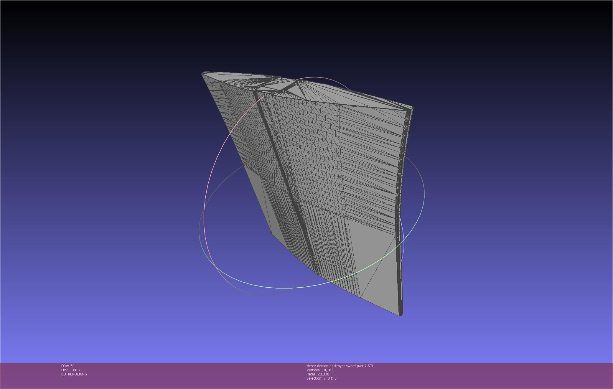 Black Clover Demon Destroyer Sword Printable Assembly 3D print model_110