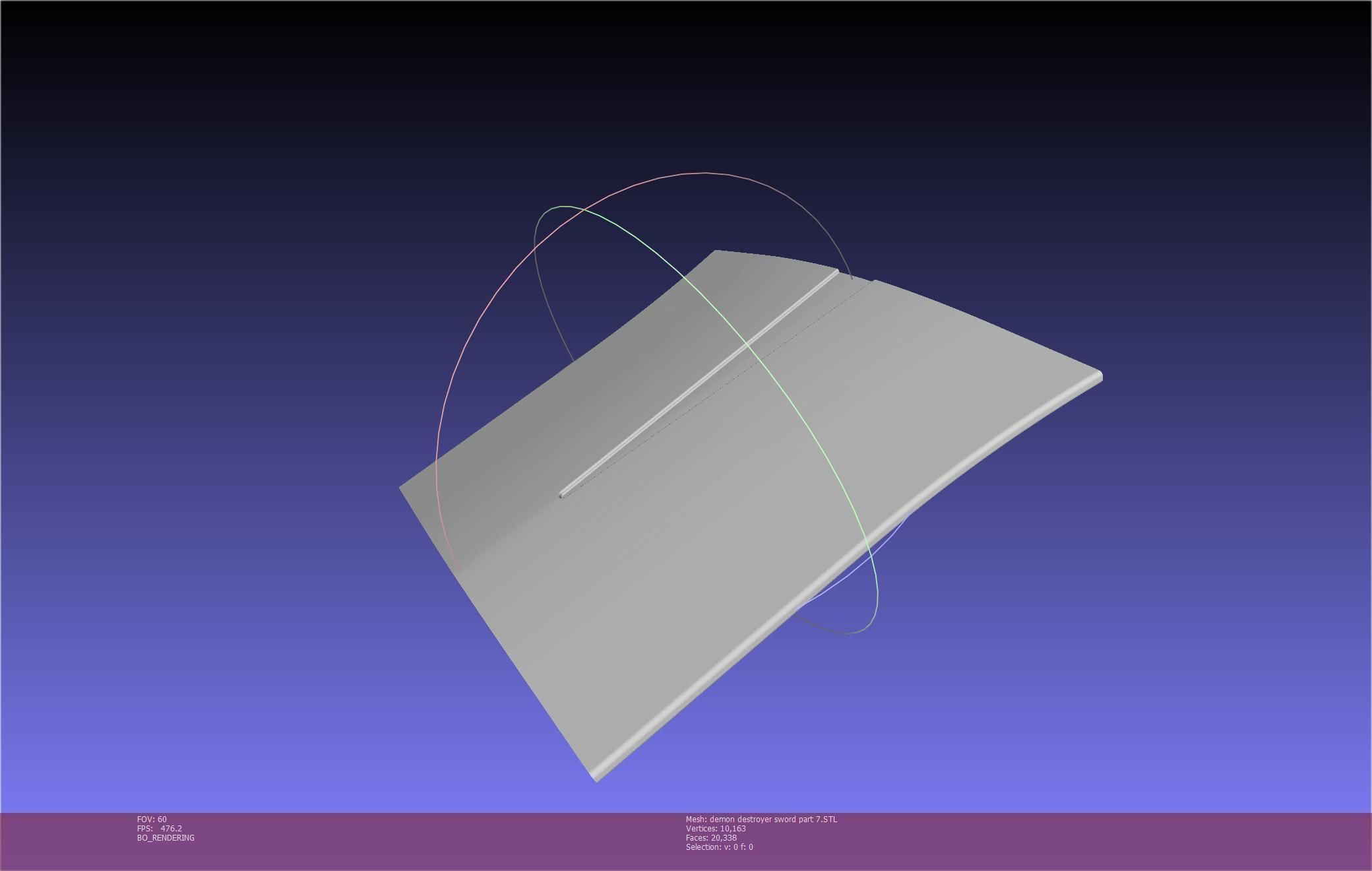 Black Clover Demon Destroyer Sword Printable Assembly 3D print model_116