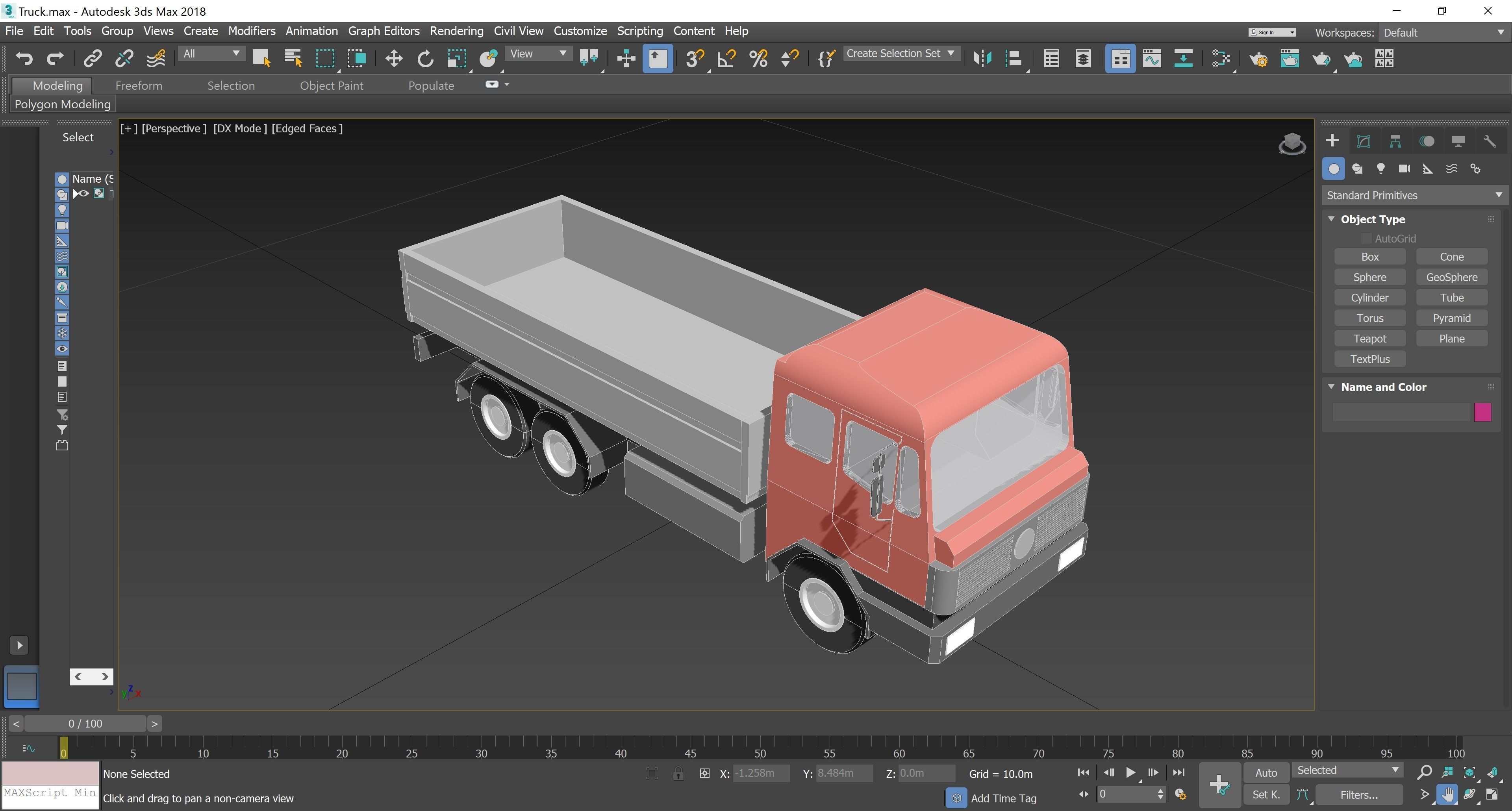 Truck - Revit Family 3D model_6