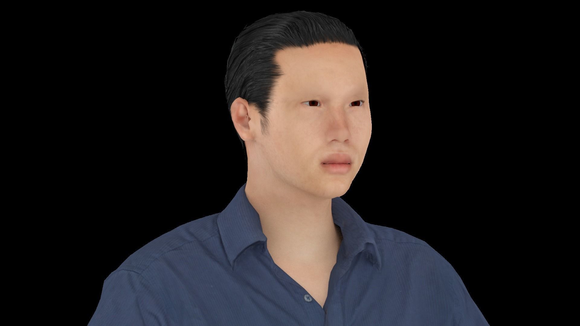 Model 1 man 3D model_1