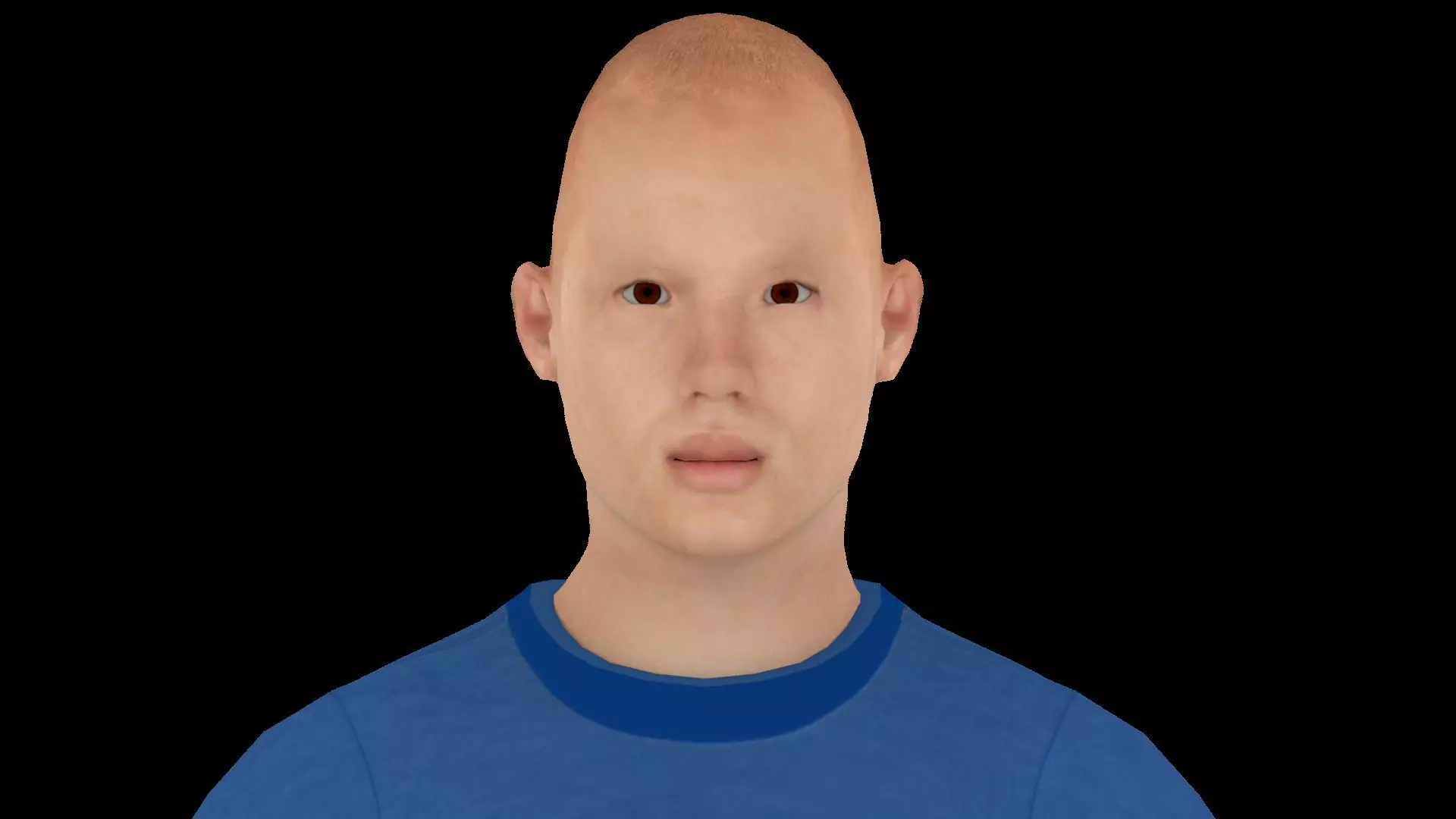 Model 8 man in shirt and jeans 3D model_0