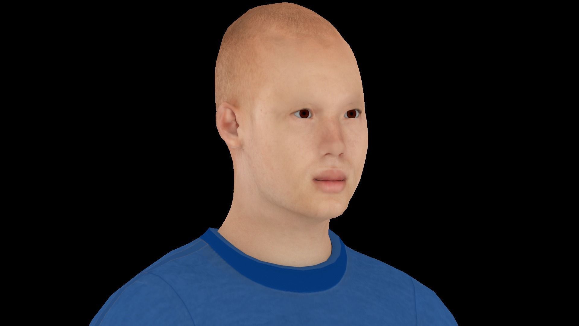 Model 8 man in shirt and jeans 3D model_1