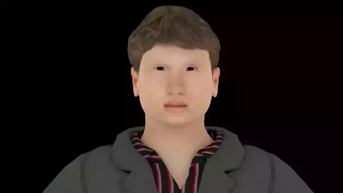 Model 5 man in jacket and jeans