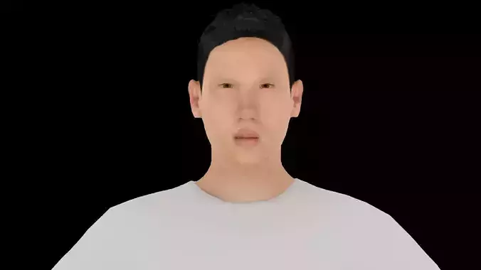 Model 10 man in jeans and t-shirt