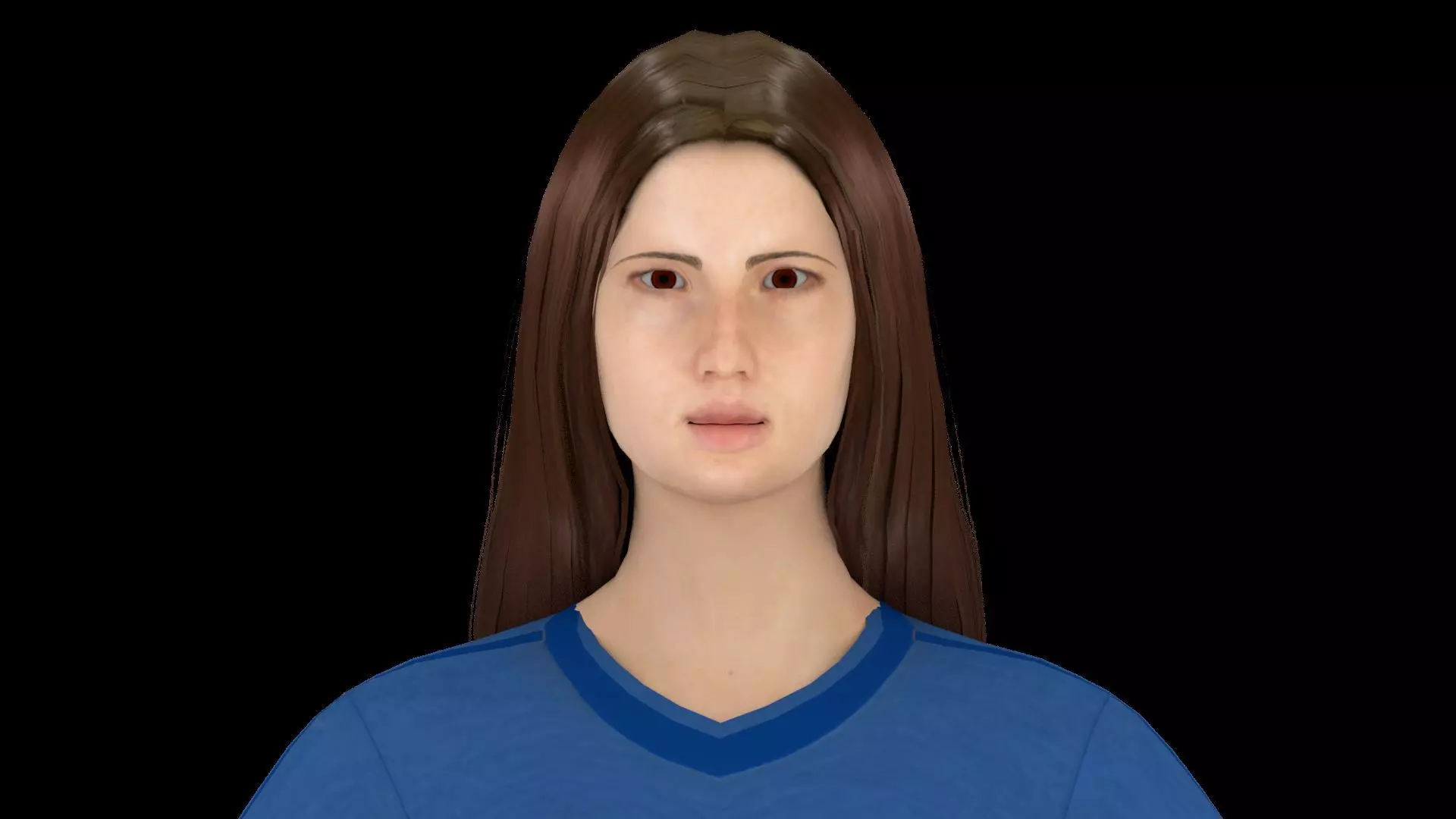 Model 4 girl 3D model