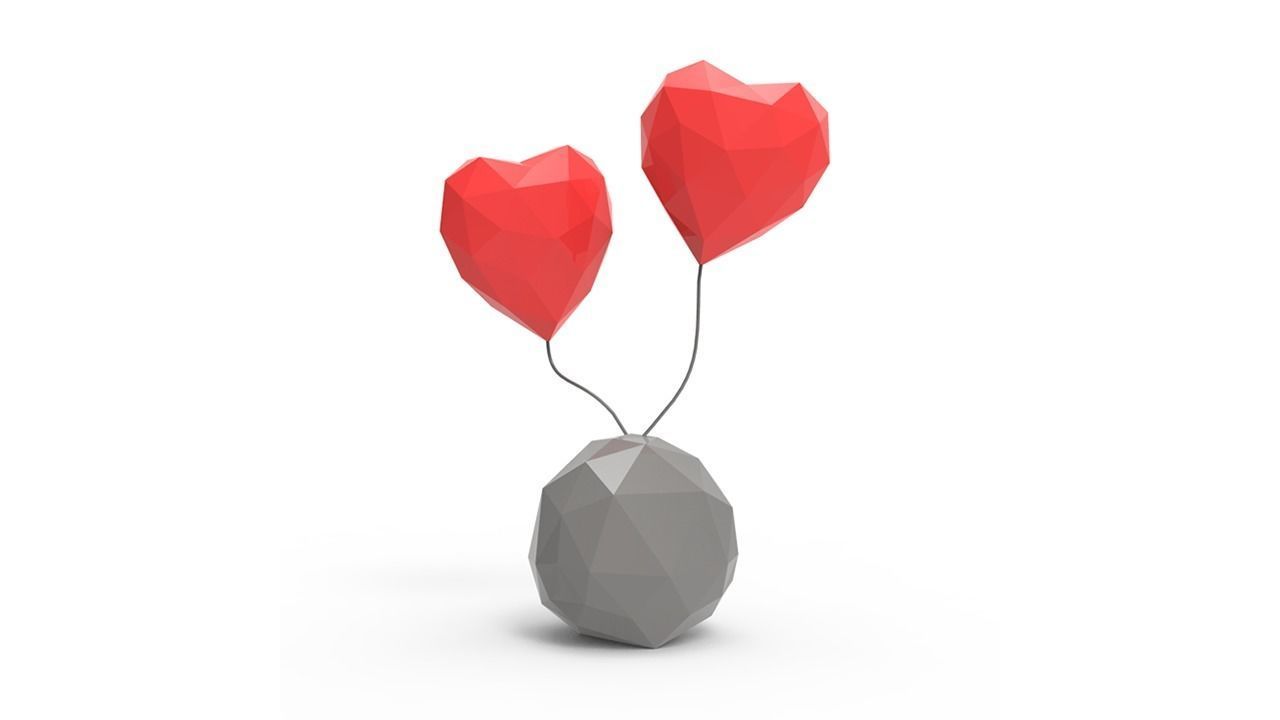 LOVE HEART 3D print model_1