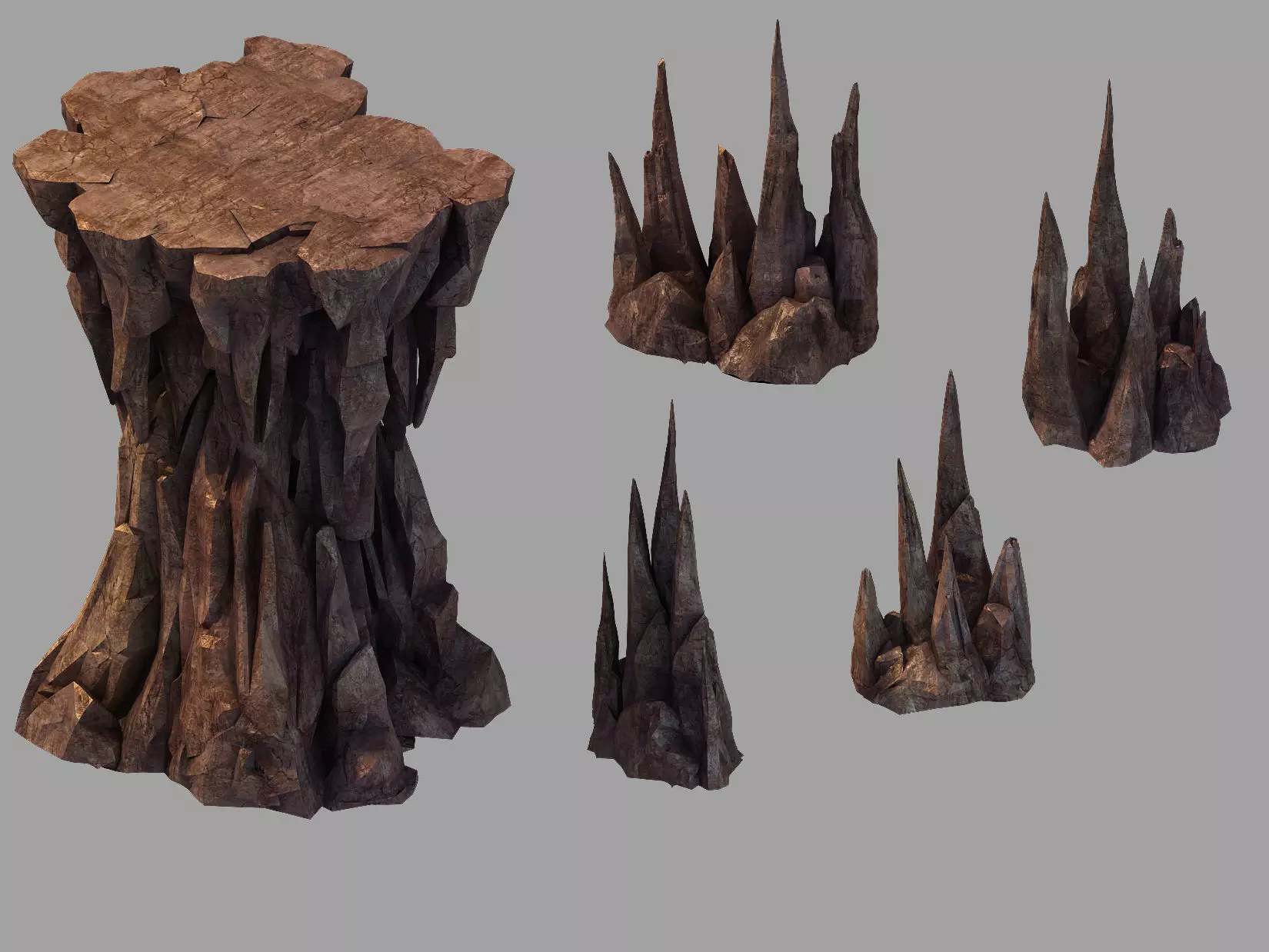 Stone Dragon Forbidden - Stone Combination 3D model_0