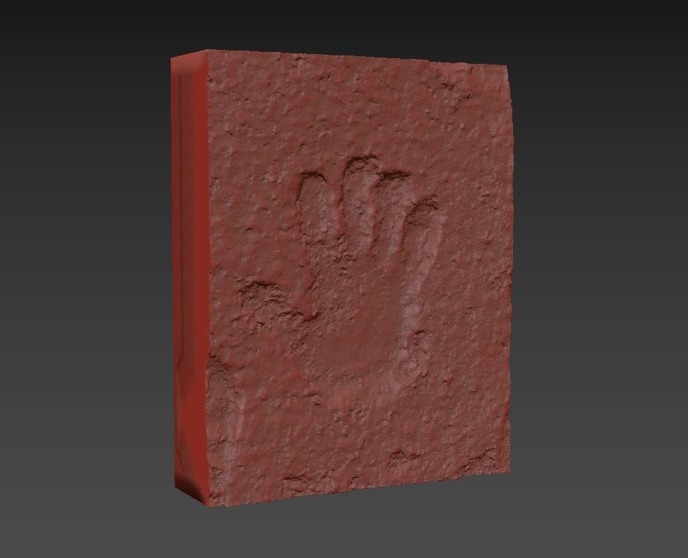 Prints in the snow 3D model_11