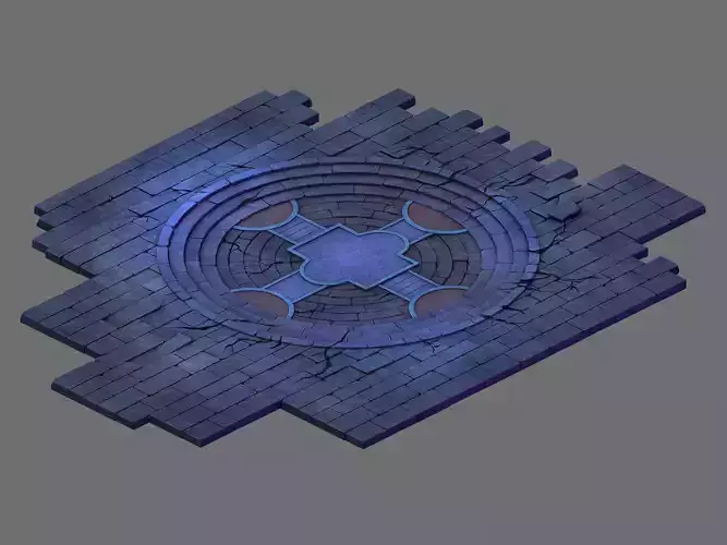 Stone Tomb Map - Central Surface 03