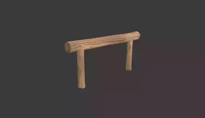 Stylized Hitching Post