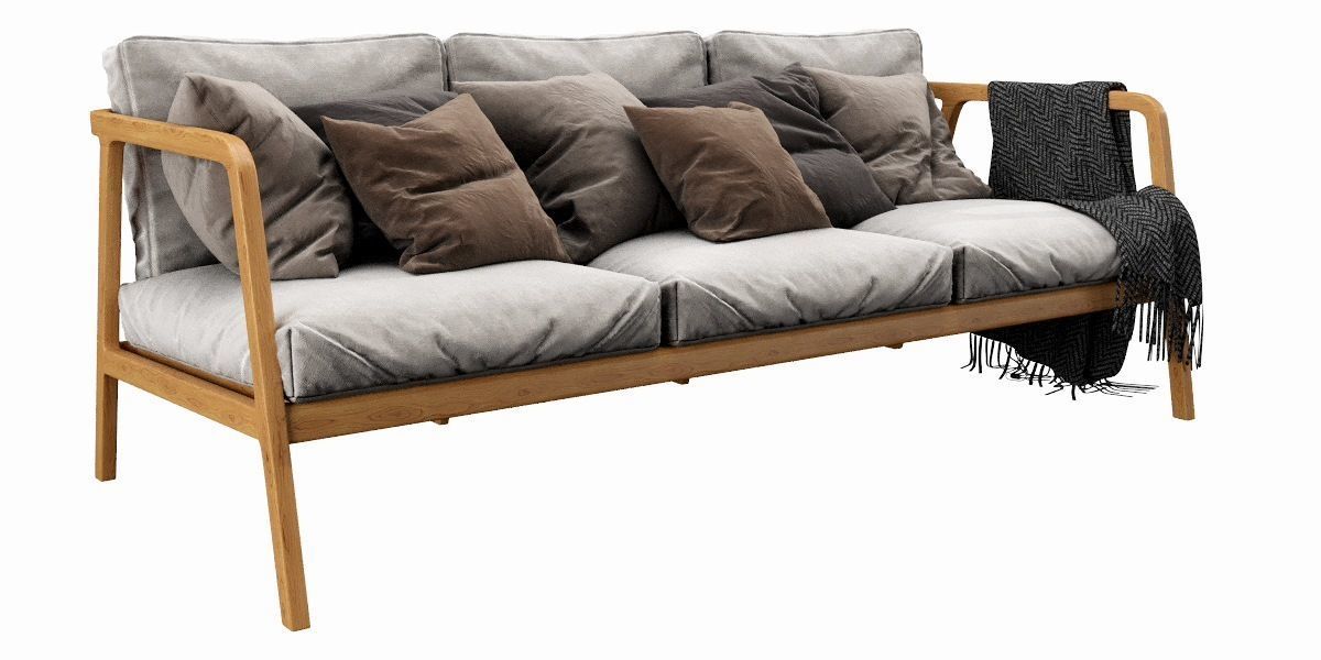 Skyline Flexx 3 Seat 3D model_7