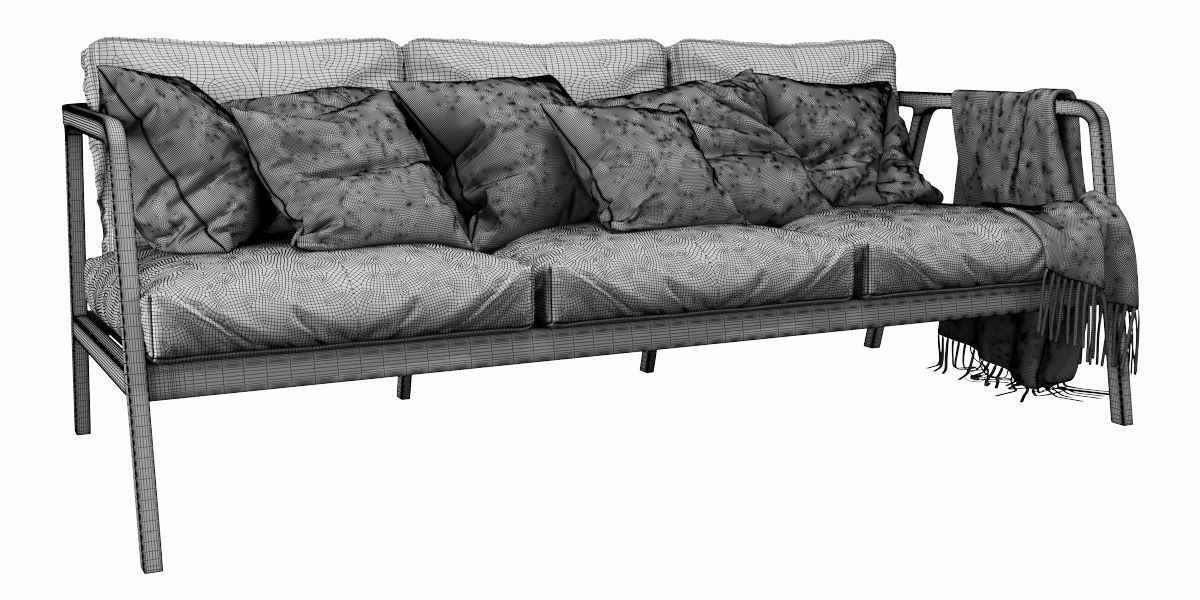 Skyline Flexx 3 Seat 3D model_13