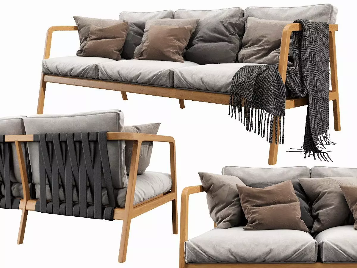 Skyline Flexx 3 Seat 3D model_0