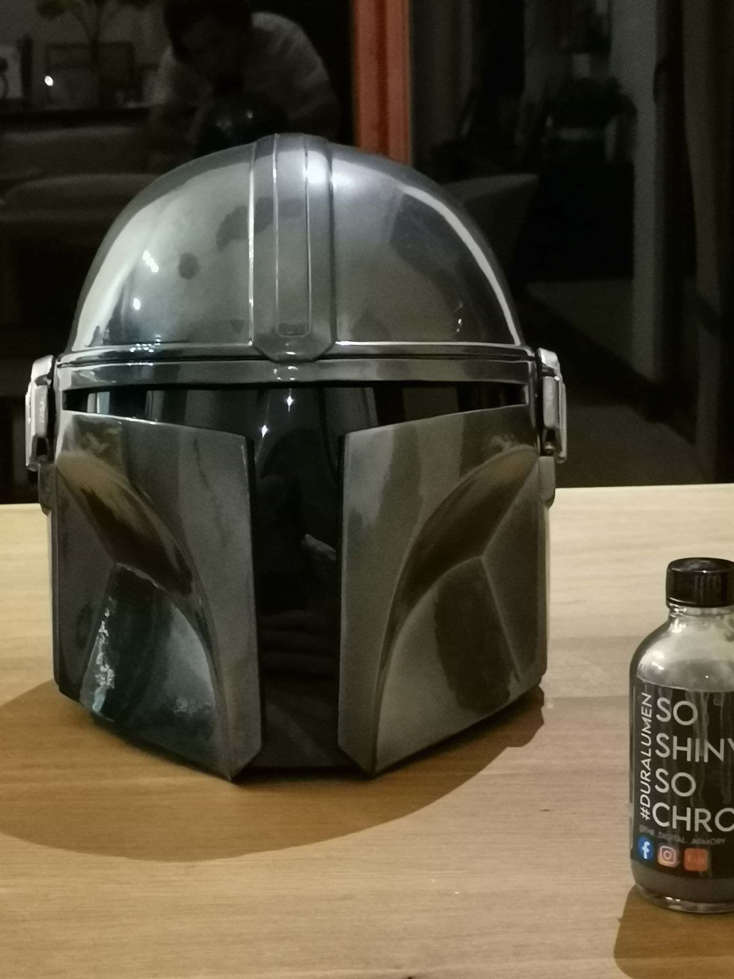 Mandalorian Helmet 3D print model_9