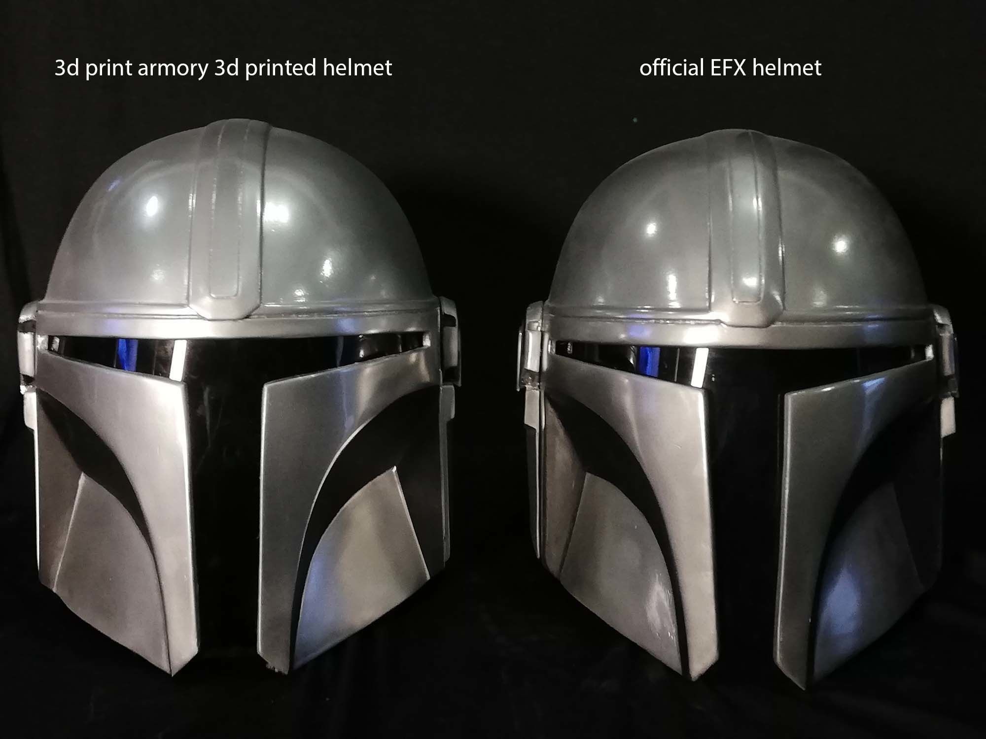 Mandalorian Helmet 3D print model_11