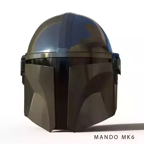 Mandalorian Helmet 3D print model Mandalorian Helmet 3D print model