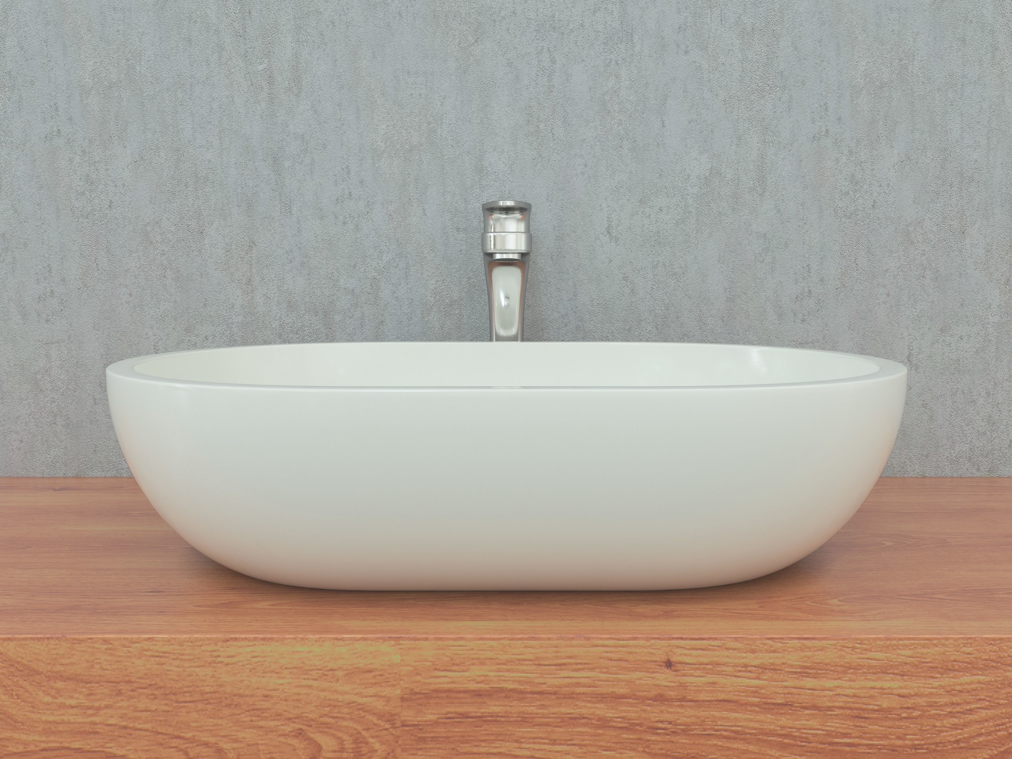 0143 Stone Resin Basins Karla 3D model_1
