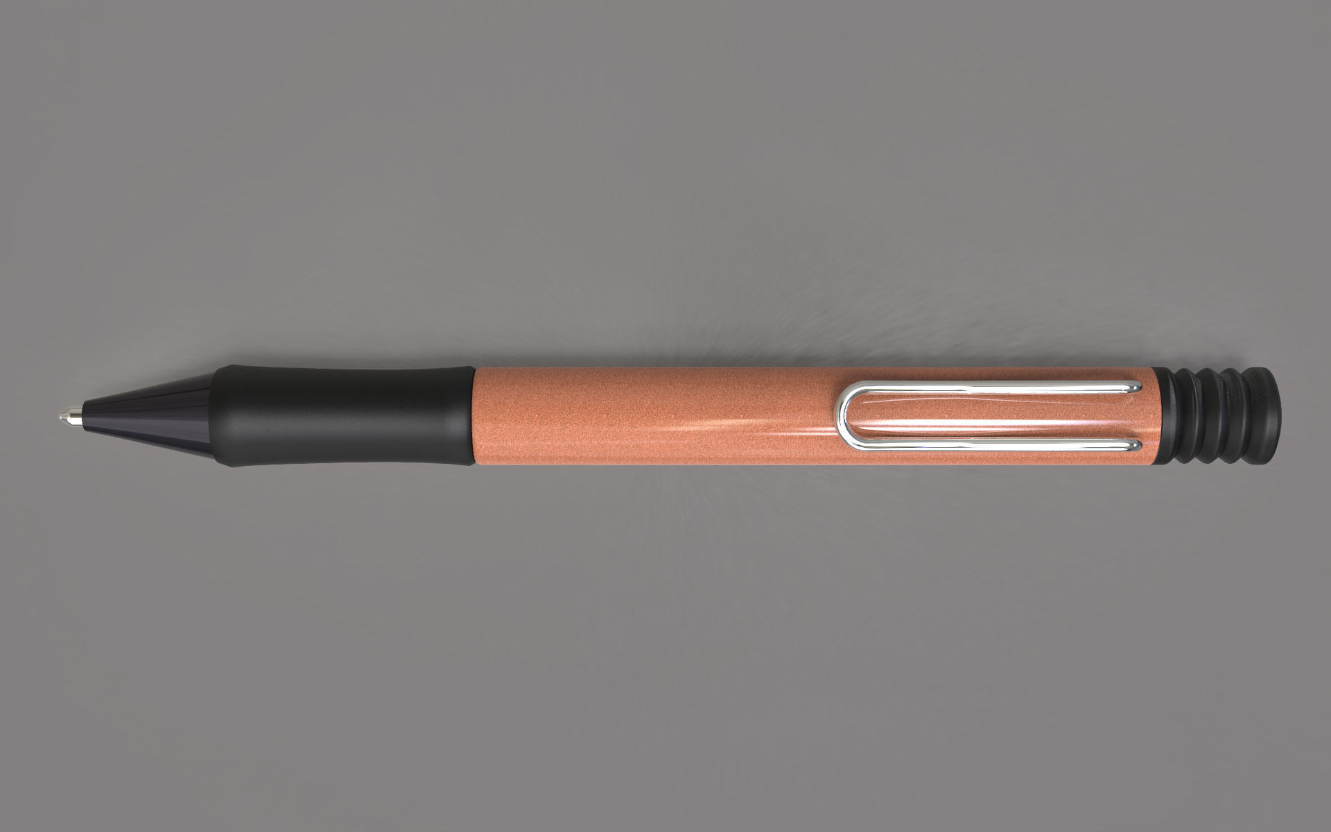 Lamy Ballpoint Pen 3D model_2