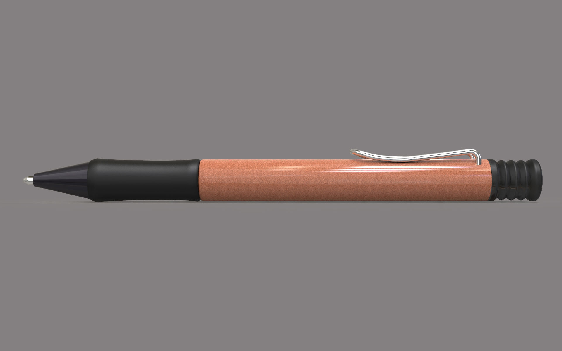 Lamy Ballpoint Pen 3D model_1