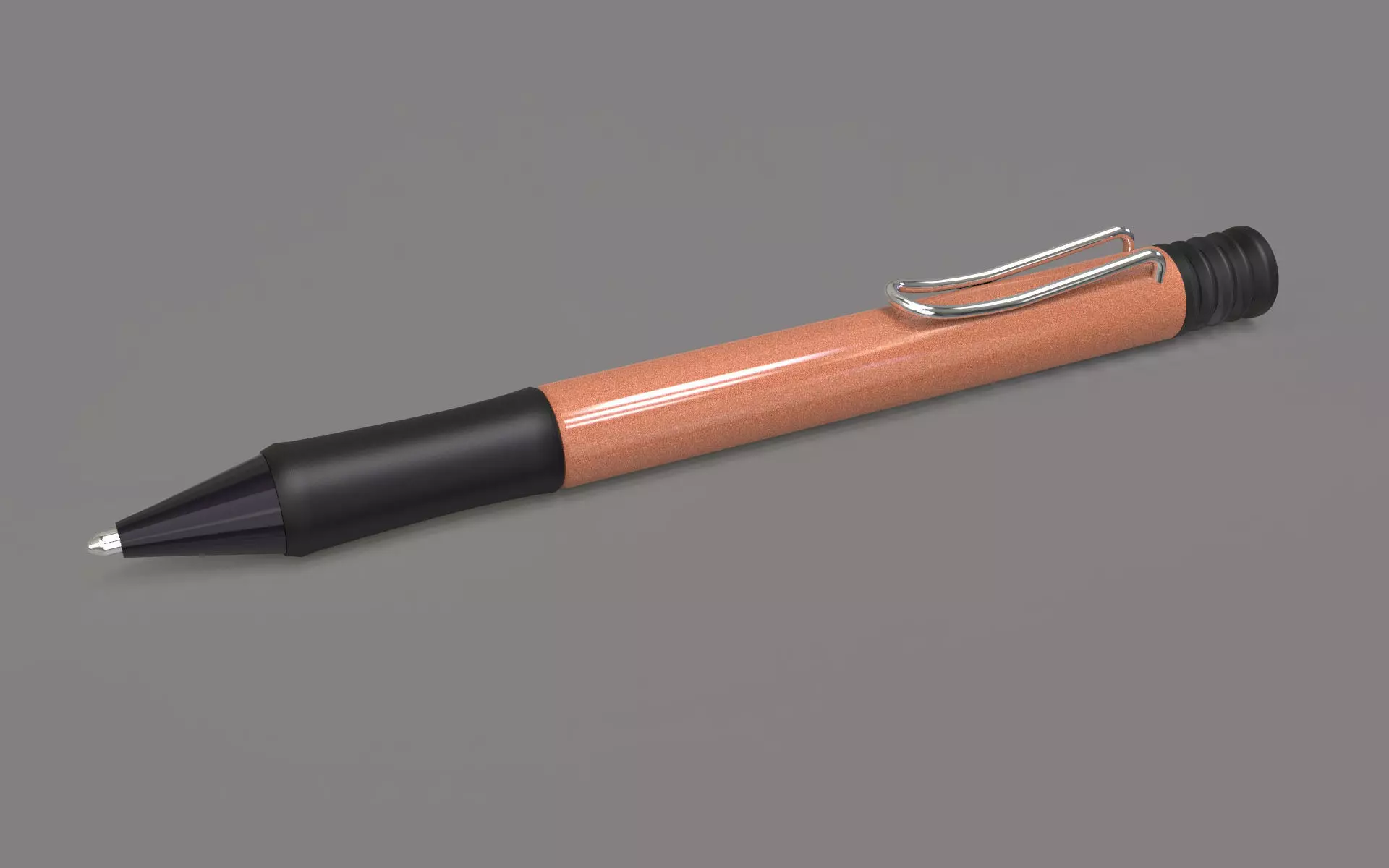 Lamy Ballpoint Pen 3D model_0