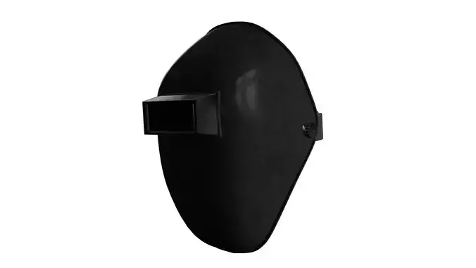 Welding Helmet Low-poly 3D model
