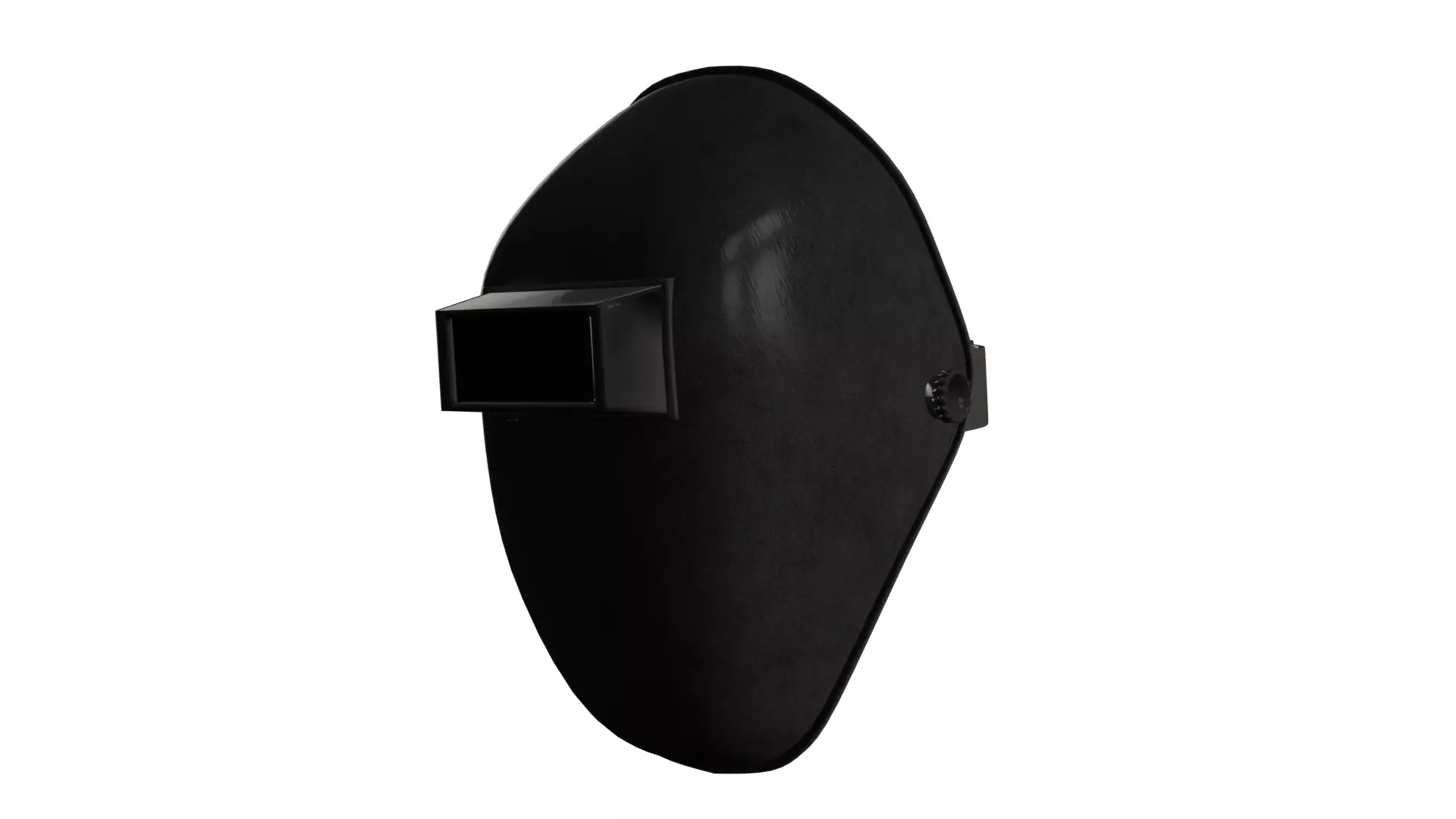 Welding Helmet Low-poly 3D model_0