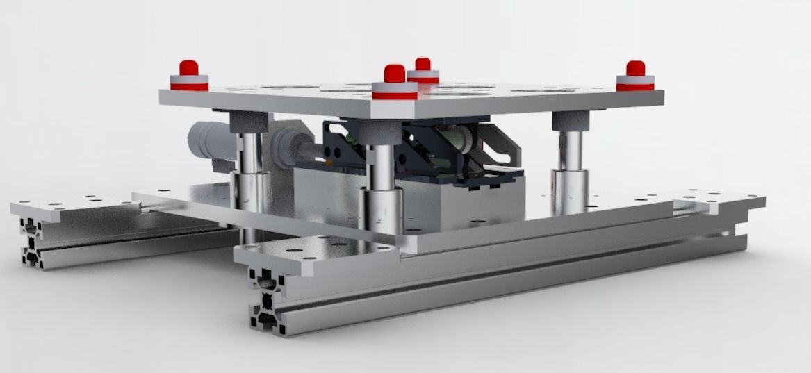 Cylinder pushing mechanism 3D model_1
