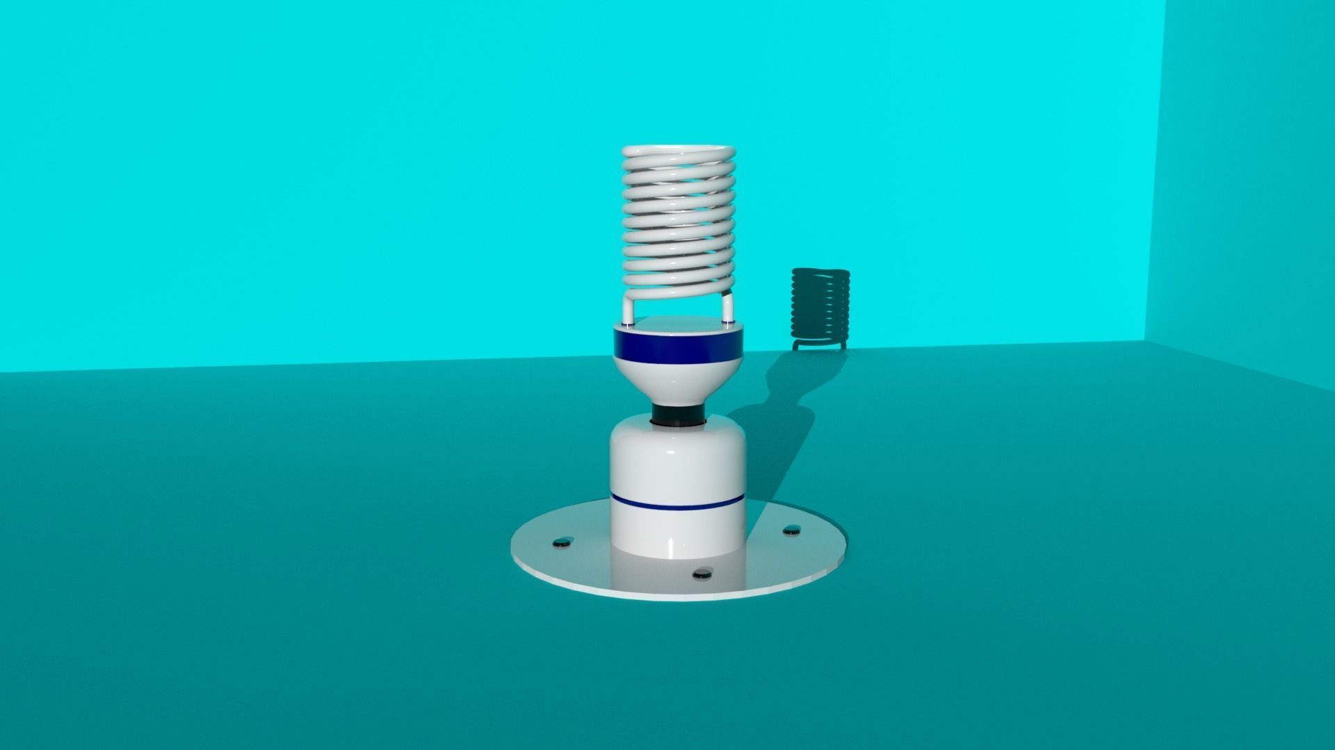 Snake Light 3D model_4