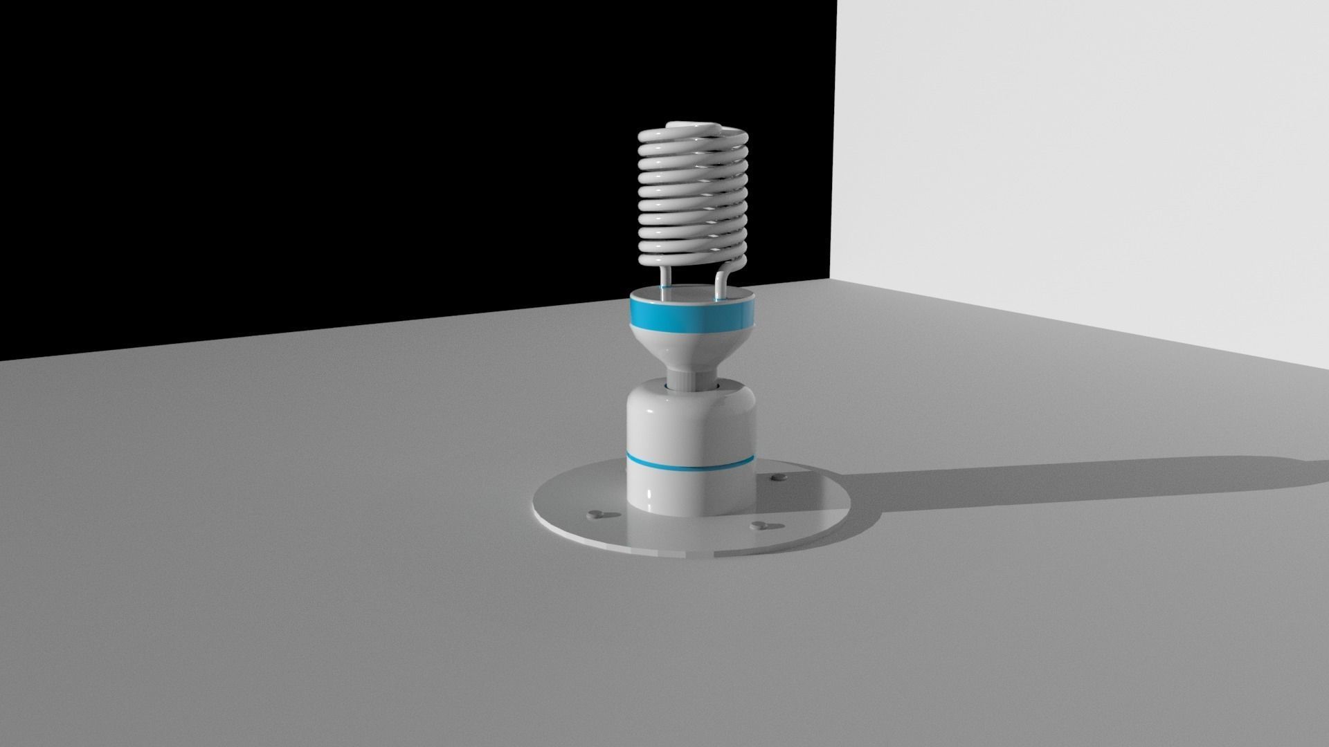 Snake Light 3D model_3