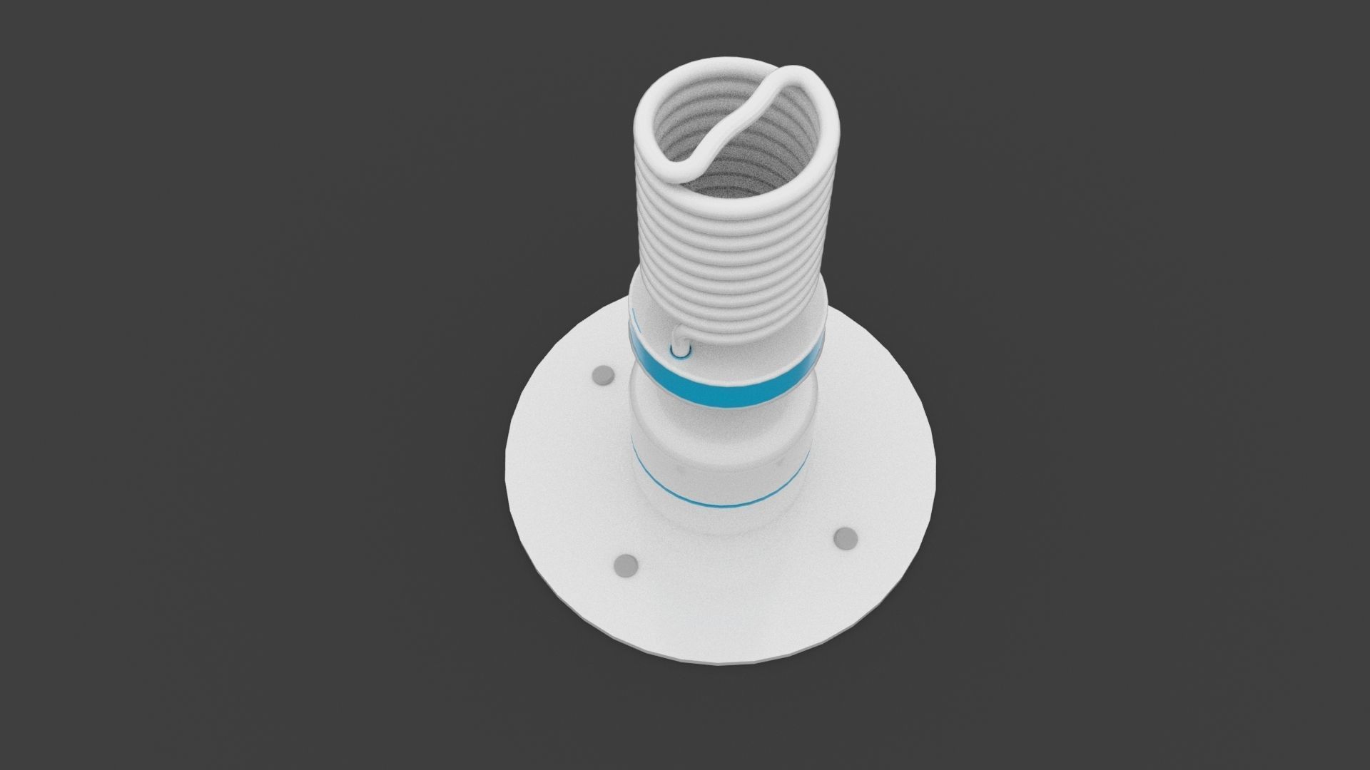 Snake Light 3D model_2