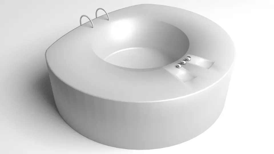 Jacuzzi Bathtub 3D model