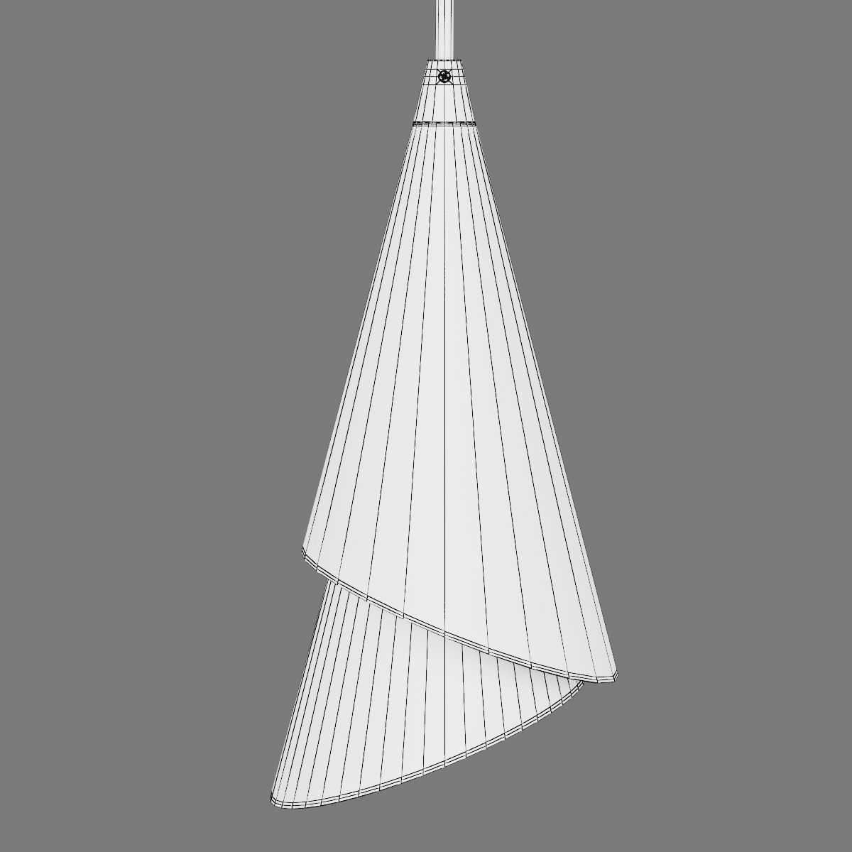 757010 Cone Lightstar Pendant Lamp 3D model_7