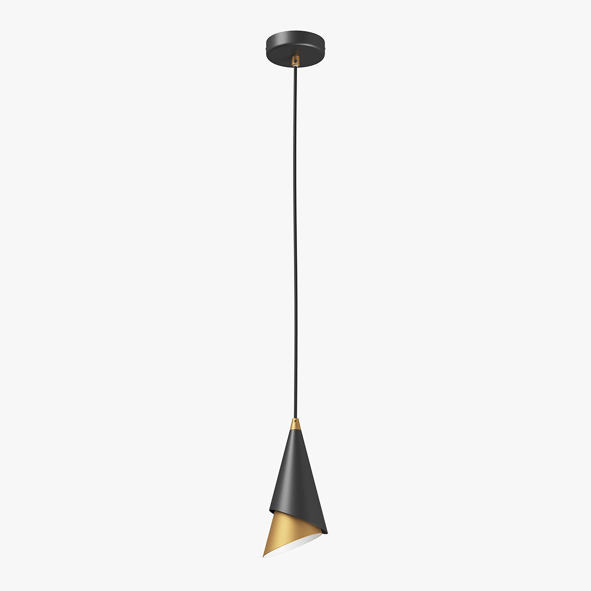 757010 Cone Lightstar Pendant Lamp 3D model_2