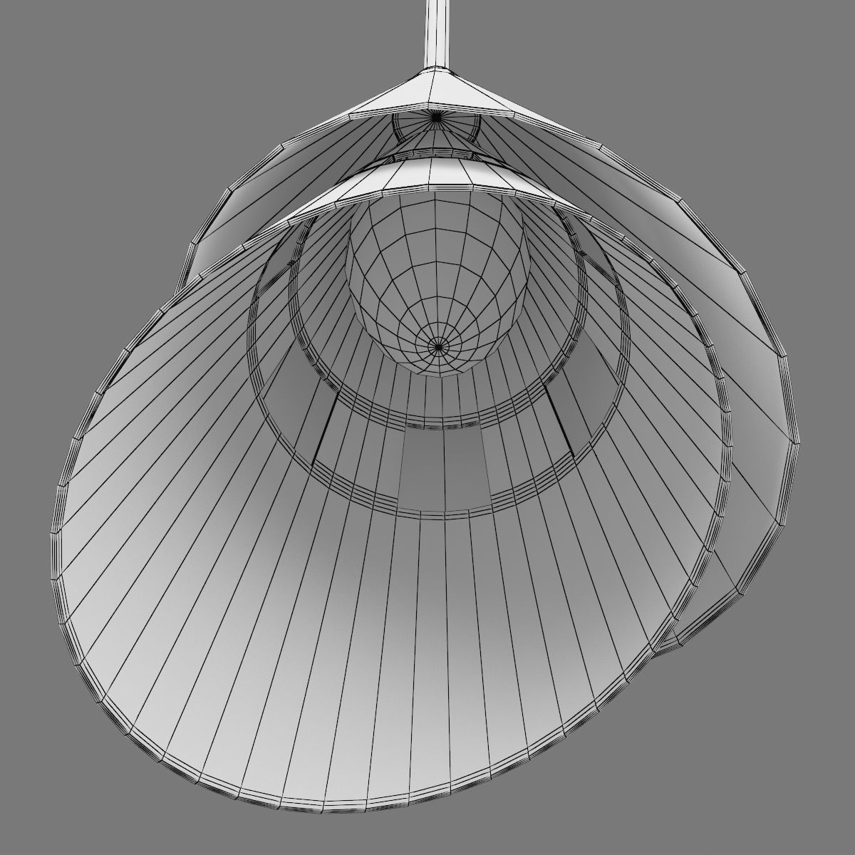 757010 Cone Lightstar Pendant Lamp 3D model_8