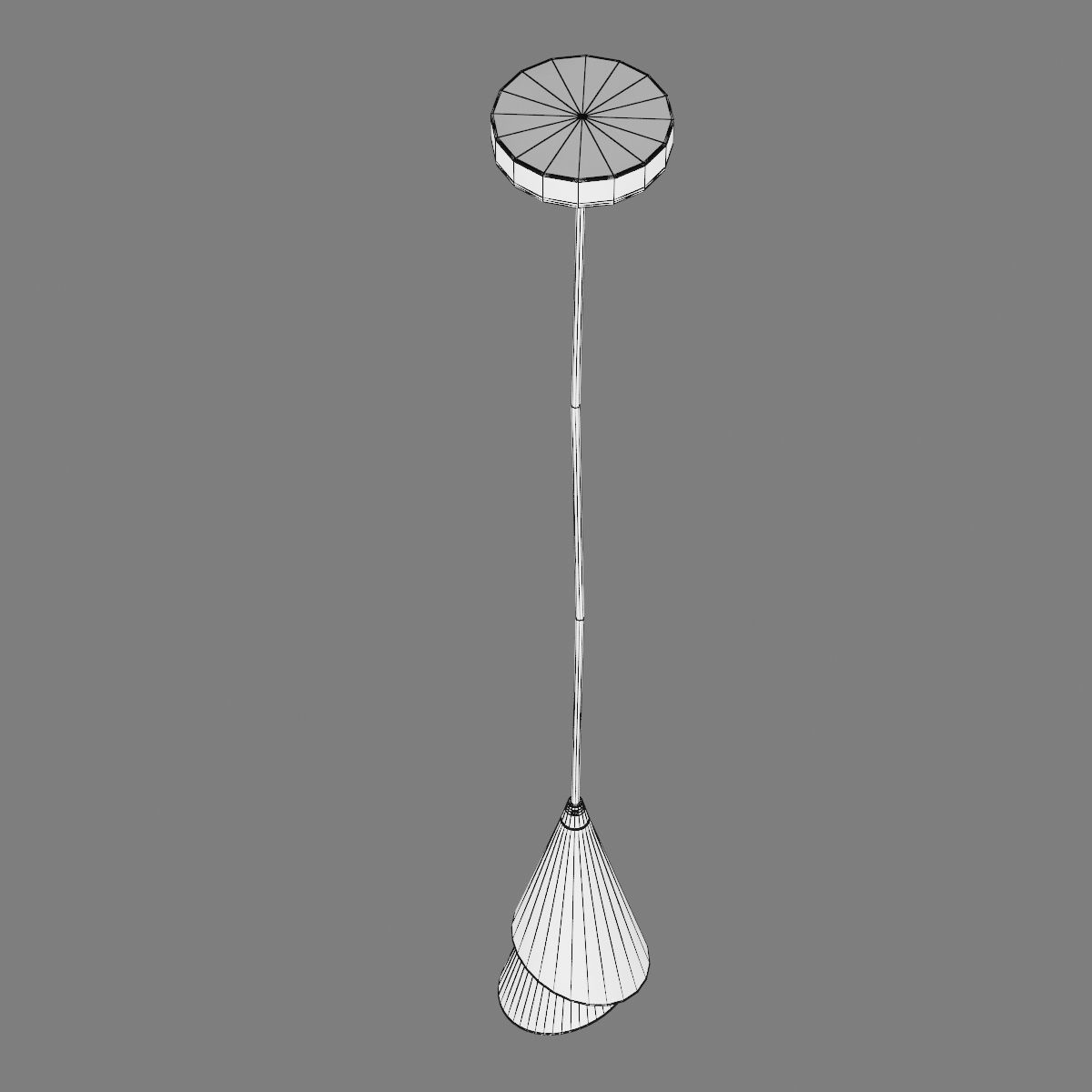 757010 Cone Lightstar Pendant Lamp 3D model_6